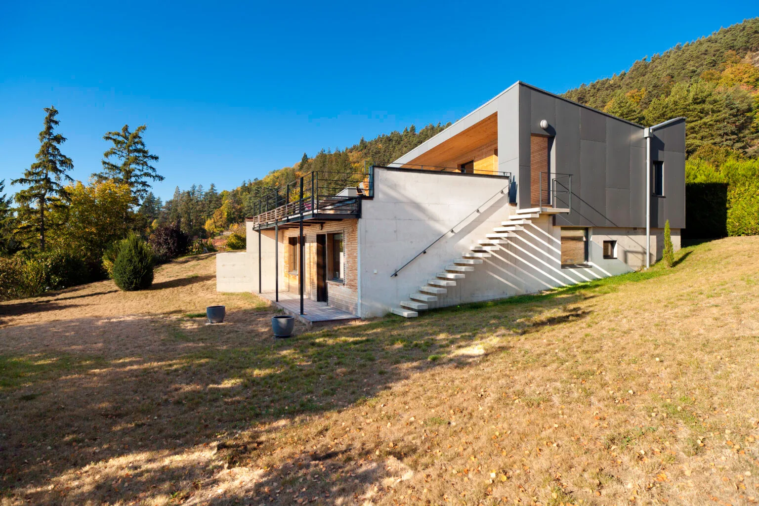 Architecture d’une maison familiale en Haute-Loire (43)