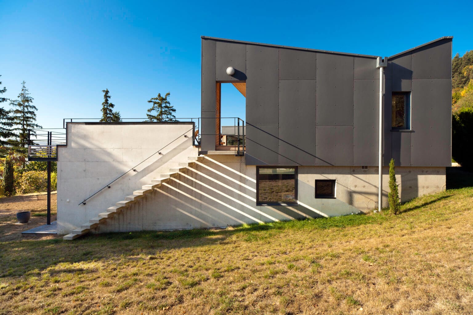 Architecture d’une maison familiale en Haute-Loire (43)