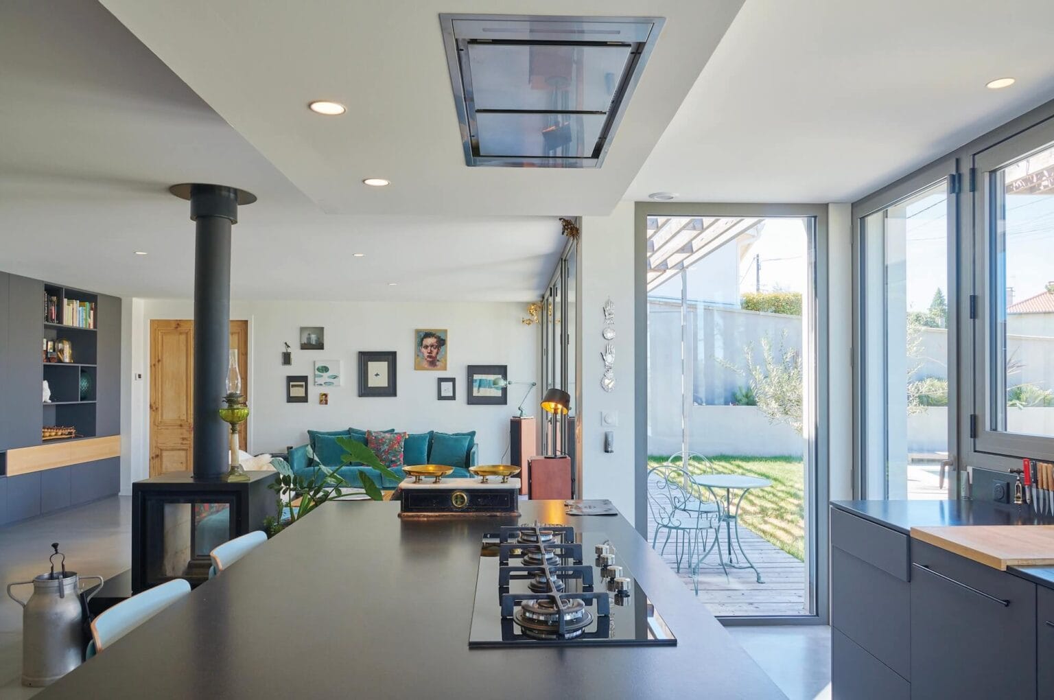 Architecture d'une maison en ossature bois dans la Loire (42)