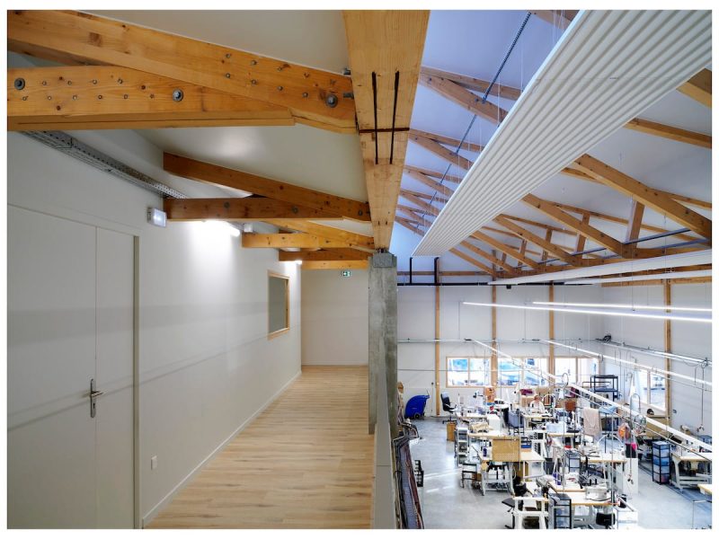 Projet d’architecte de l’usine Neobulle en Haute-Loire, (43)