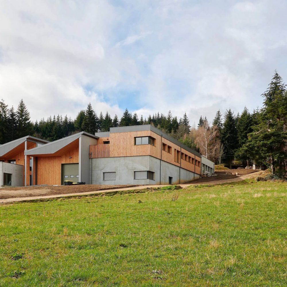 Projet d’architecte de l’usine Neobulle en Haute-Loire, (43)