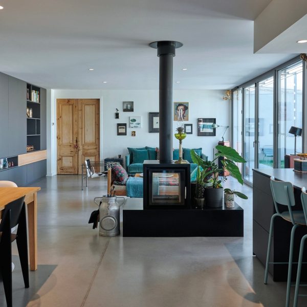 Architecture d'une maison en ossature bois dans la Loire (42)