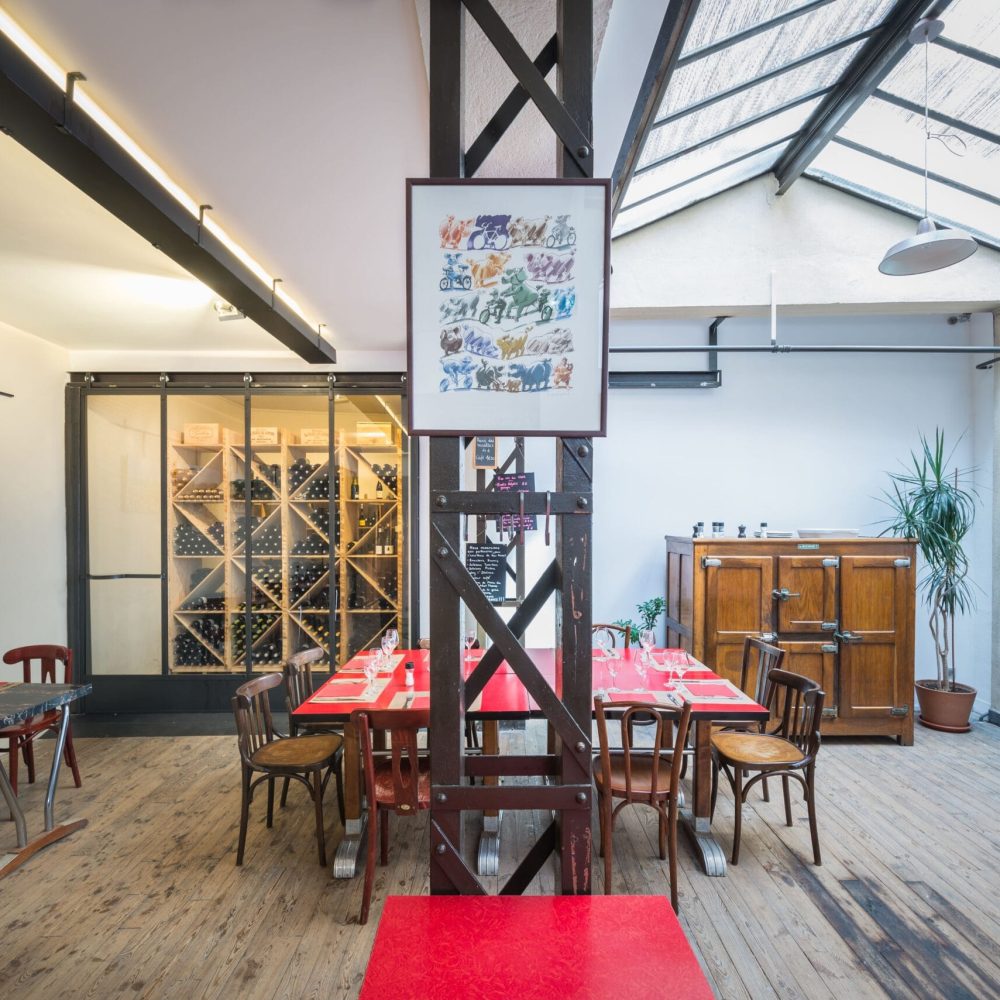 Architecture d'un restaurant Caviste à Saint-Étienne (42)